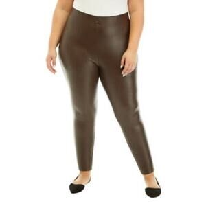 Old Navy Women's High Rise Faux Leather Pull On Leggings Size 4X